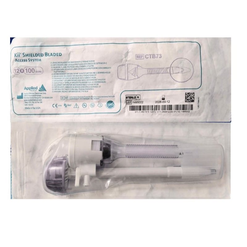 TROCAR 12 MM 100 MM OPTICO SIN NAJAVA PUNTA ROMA  ETHICON
