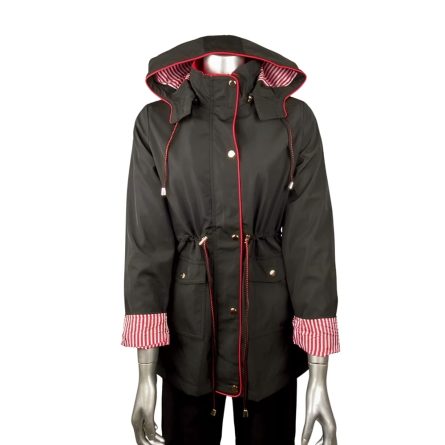 CAZADORA IMPERMEABLE LORE BLACK - Image 1